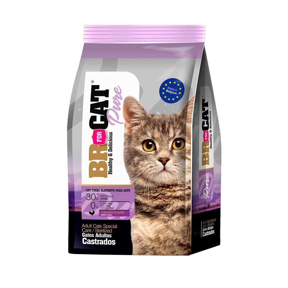 BR for Cat Pure. Adulto Castrado 1 Kg