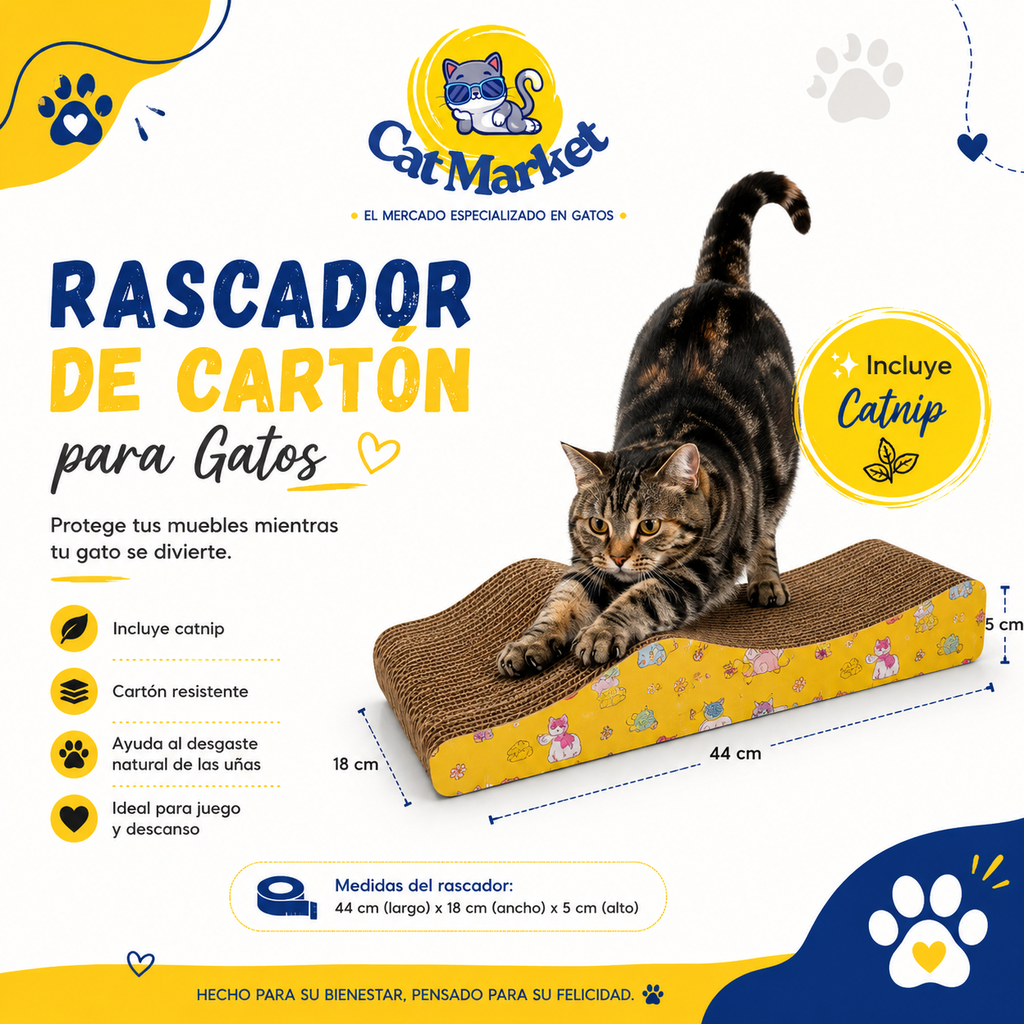 Rascador de cartón
