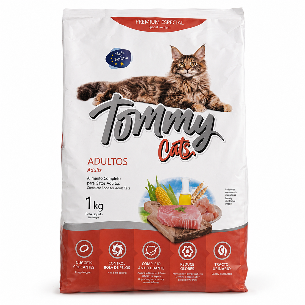 Tommy Cats Adultos 1 kg