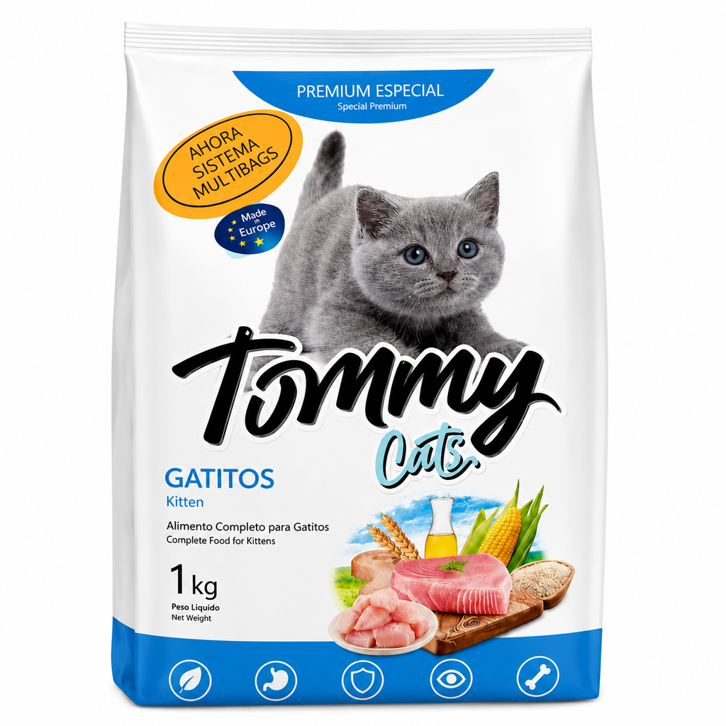 Tommy Cats Gatitos 1 kg