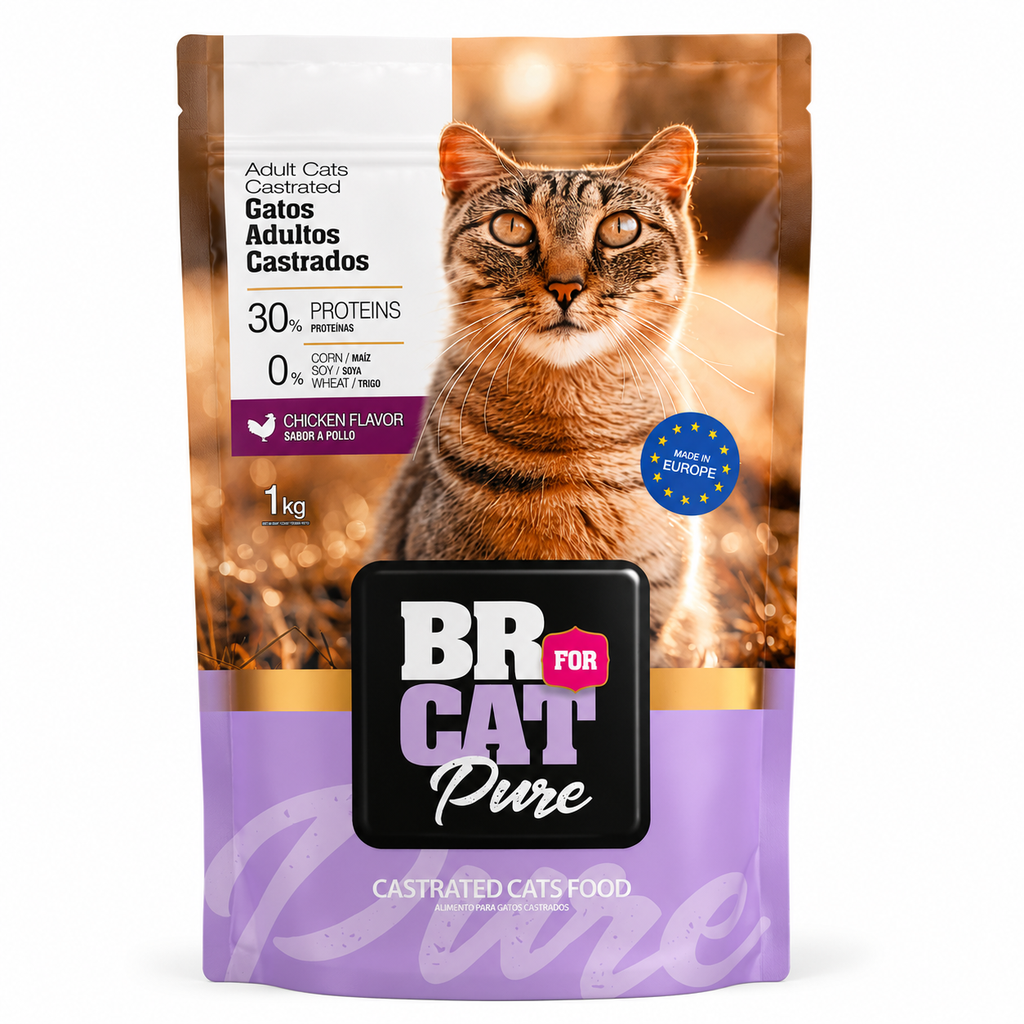 BR For Cat Pure Pollo 1 kg