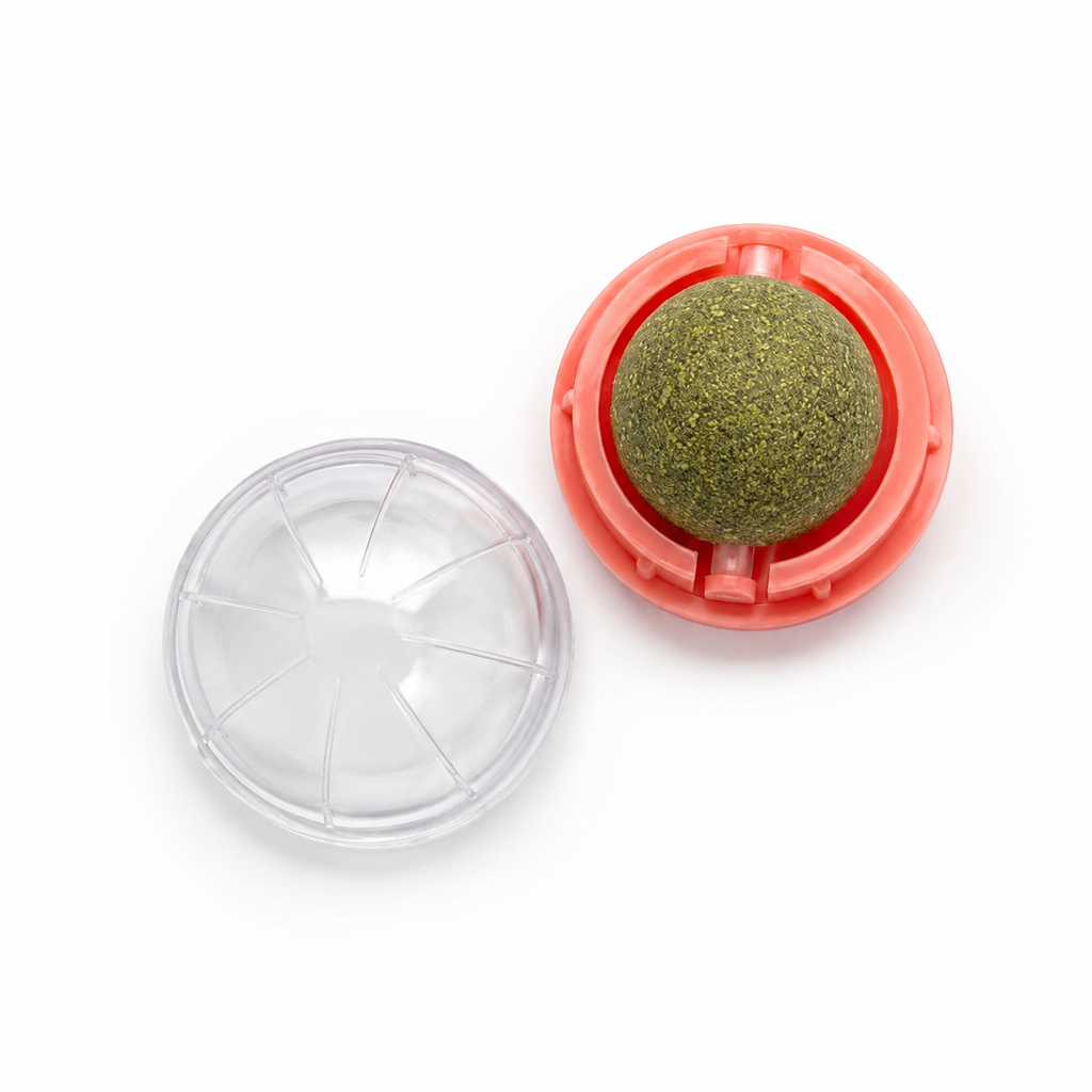 Juguete catnip circular pared
